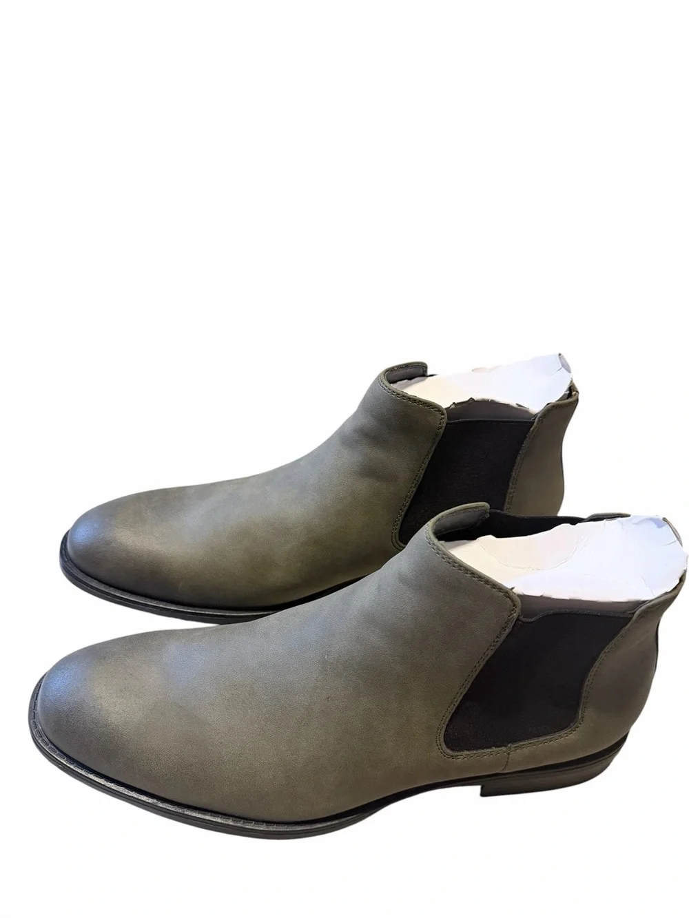 🌼🌟NIB MADDEN Mens Maxxin Faux Suede Ankle Olive Size 12